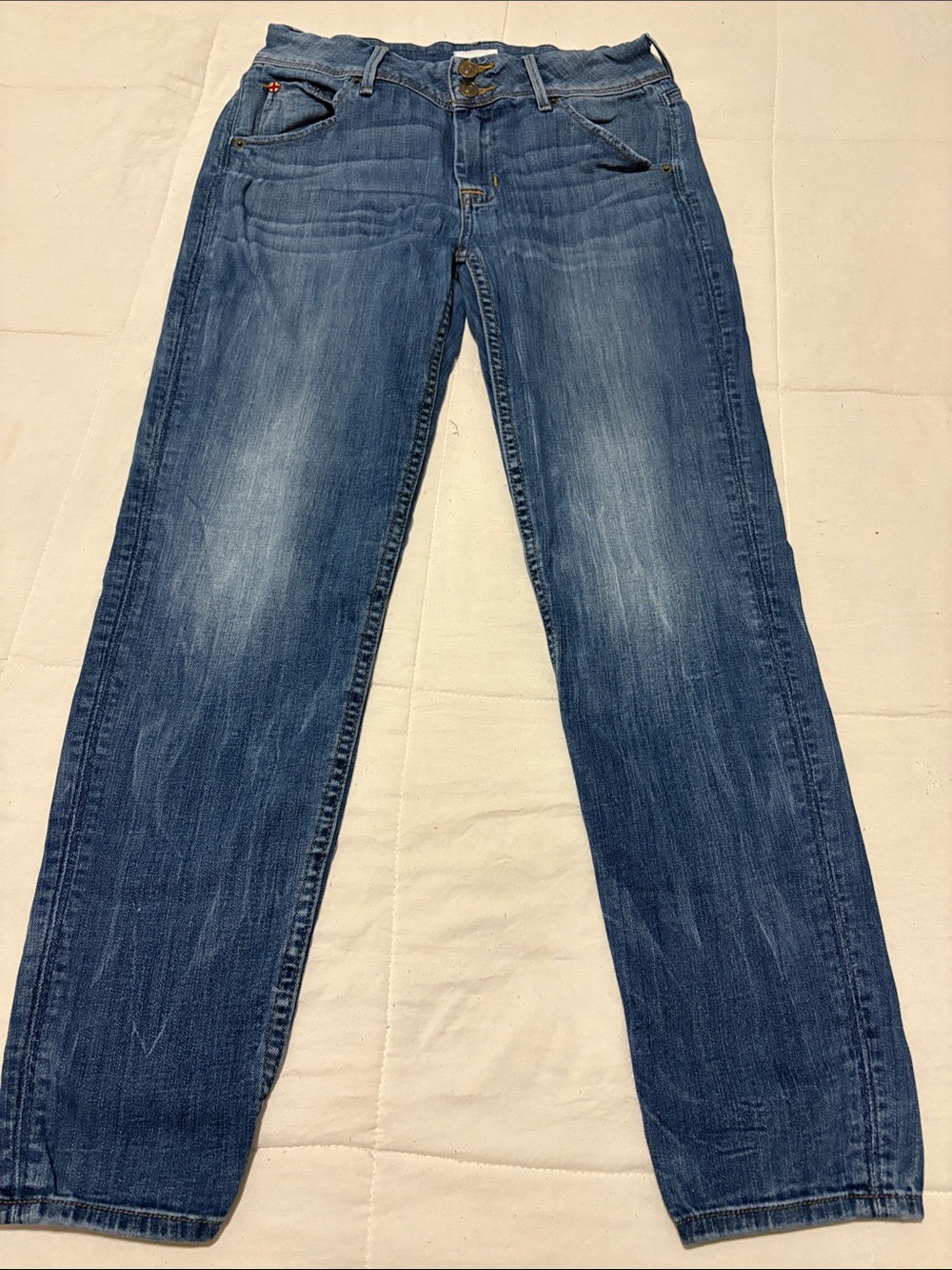 Hudson Jeans Women's Skinny Jeans in Medium Blue Wash